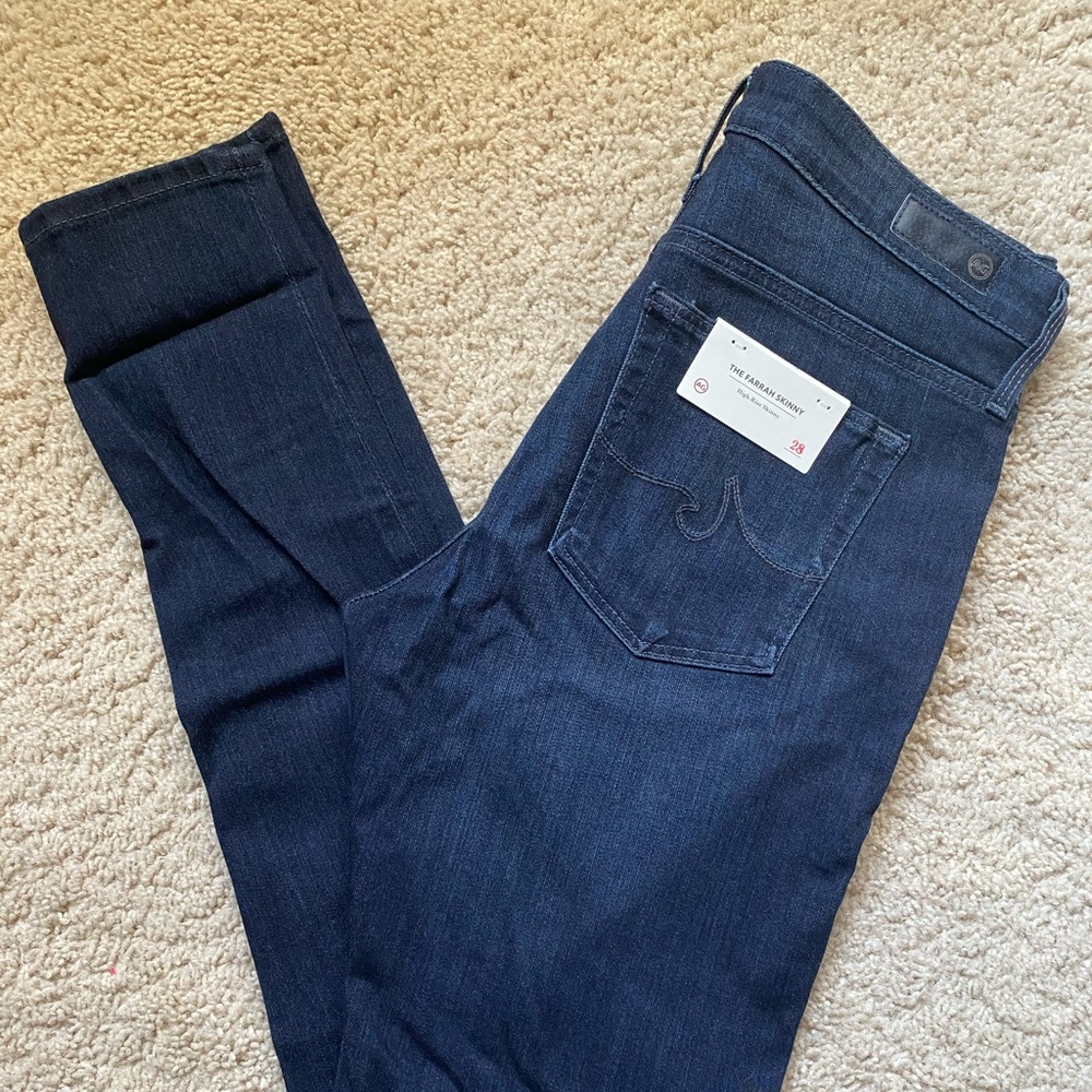 AG Farrah High Rise Skinny Jeans